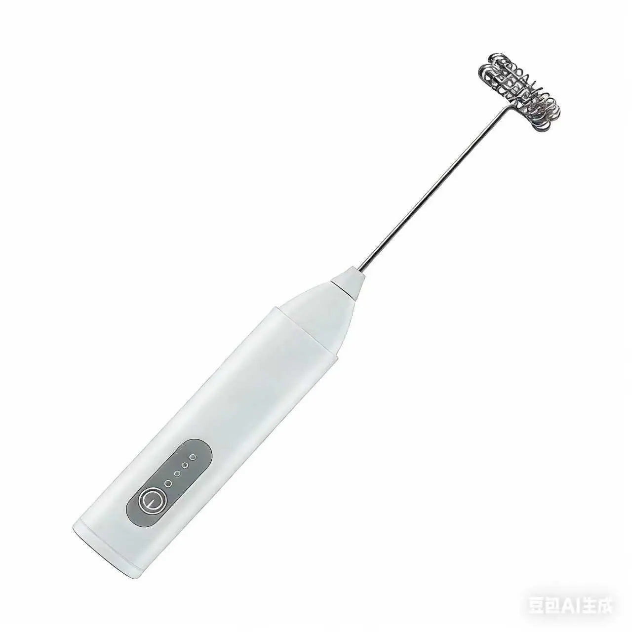 Milk Frother Wand Rechargeable Handheld Drink Mixer, USB-C Electric Whisk with Stainless Steel Whisk for Coffee, Lattes, Cappuccino, Matcha, Hot Chocolate&Creamer